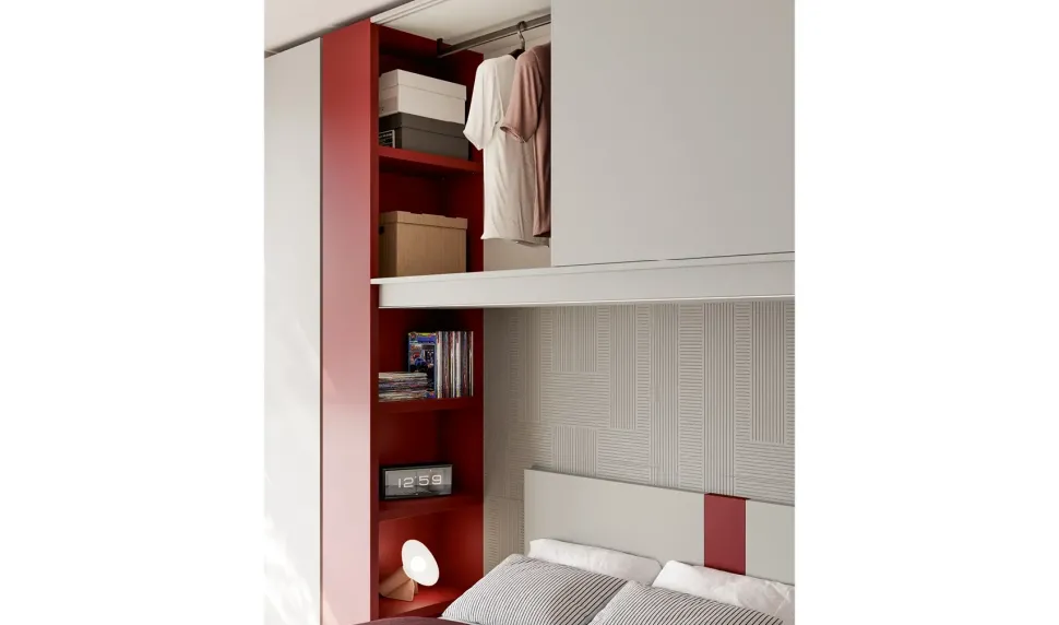 Cameretta in laminato materico?05 b Doimo cityline scontata a PREZZI OUTLET