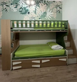 Cameretta in laminato materico Soppalco moretti compact Moretti compact scontata a PREZZI OUTLET