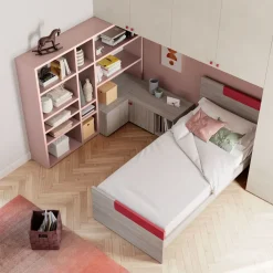 Cameretta in laminato materico Comp.28 Mistral scontata a PREZZI OUTLET