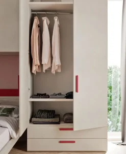 Cameretta in laminato materico Comp.28 Mistral scontata a PREZZI OUTLET