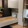 Cameretta in laminato materico Cameretta letto 1p 1/2 moretti compact Moretti compact scontata a PREZZI OUTLET