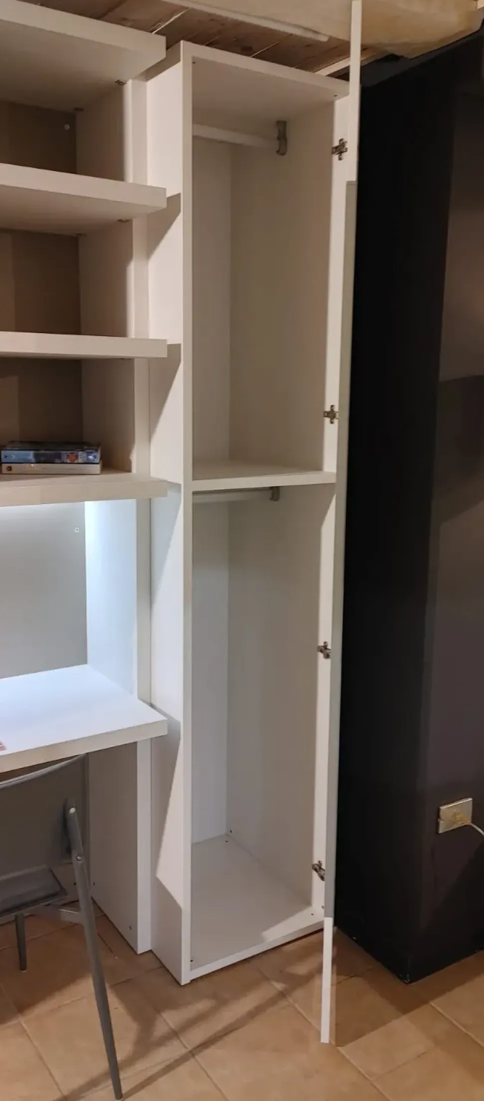 Cameretta in laminato materico Cameretta letto 1p 1/2 moretti compact Moretti compact scontata a PREZZI OUTLET