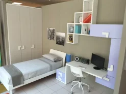 Cameretta in laminato materico Billy Doimo cityline scontata a PREZZI OUTLET