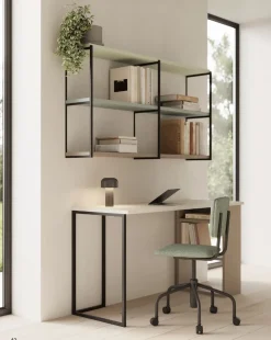 Cameretta in laminato materico Cameretta con scrivania in natural wood Collezione esclusiva scontata a PREZZI OUTLET