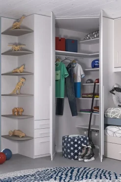 Cameretta in laminato materico Composizione 01 ima mobili Imamobili scontata a PREZZI OUTLET