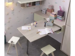 Cameretta in laminato materico C130 Colombini casa scontata a PREZZI OUTLET