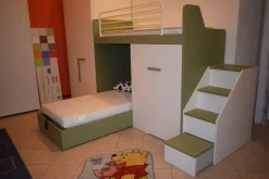 Cameretta in laminato materico Camera mottes room Collezione esclusiva scontata a PREZZI OUTLET