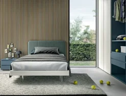 Cameretta in laminato materico Cameretta raffinata e moderna Zg mobili scontata a PREZZI OUTLET