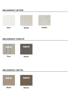 Cameretta in laminato materico Cameretta raffinata e moderna Zg mobili scontata a PREZZI OUTLET