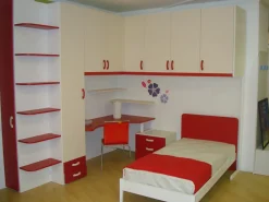 Cameretta in laminato opaco Fantasy di Zg mobili scontata 72%