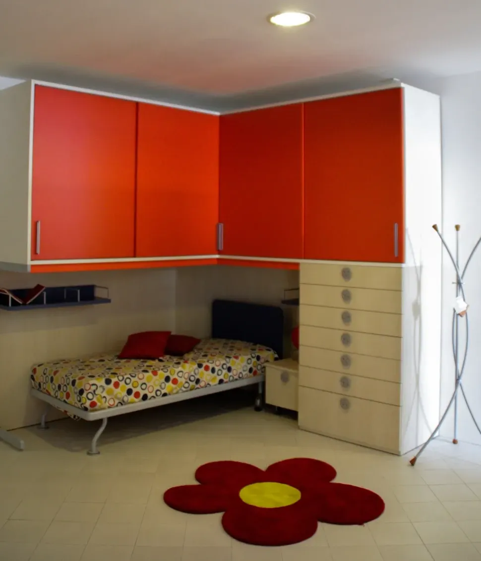 Cameretta in laminato opaco Klou xl Battistella scontata 71%