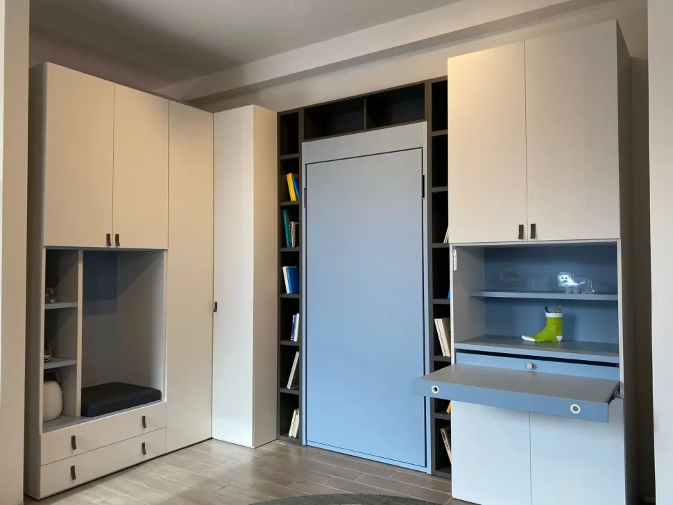 Cameretta in laminato opaco Salvaspazio Mistral scontata a PREZZI OUTLET