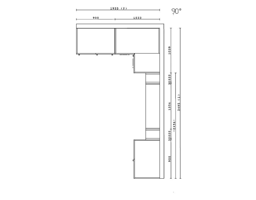 Cameretta in laminato opaco Salvaspazio Mistral scontata a PREZZI OUTLET