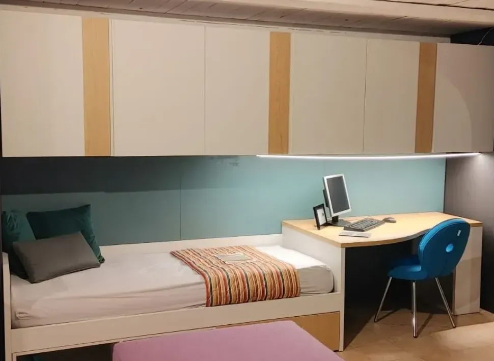 Cameretta in laminato opaco Cameretta mistral ponte Mistral scontata a PREZZI OUTLET