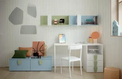 Cameretta in laminato opaco C108 Colombini casa scontata a PREZZI OUTLET