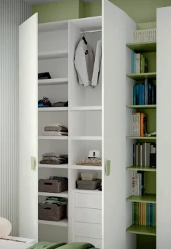 Cameretta in laminato opaco C108 Colombini casa scontata a PREZZI OUTLET