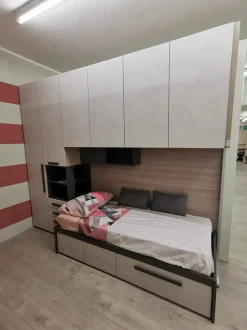Cameretta in laminato opaco Young Ime arredamenti scontata a PREZZI OUTLET