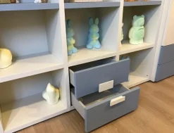 Cameretta in laminato opaco Kids Nidi scontata a PREZZI OUTLET