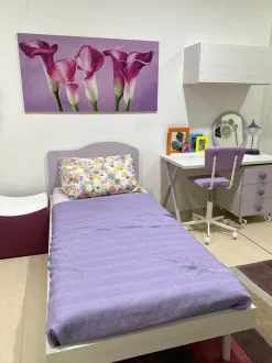 Cameretta in laminato opaco Olmo e bucaneve  Battistella scontata a PREZZI OUTLET