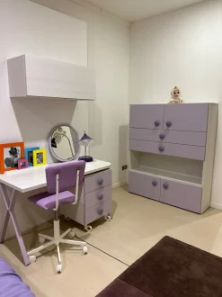 Cameretta in laminato opaco Olmo e bucaneve  Battistella scontata a PREZZI OUTLET