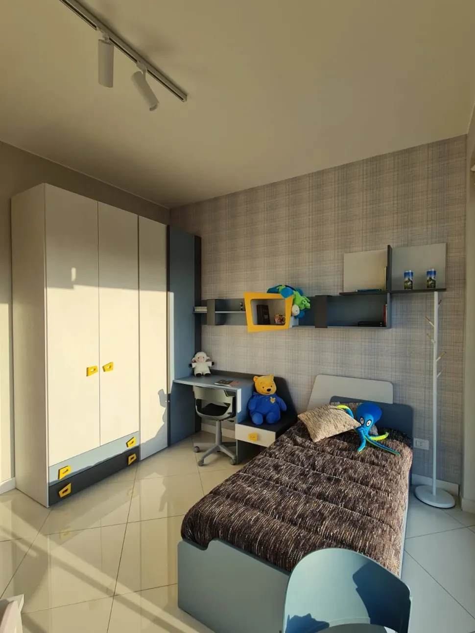 Cameretta in laminato opaco Composizione cameretta 08 Colombini casa scontata a PREZZI OUTLET