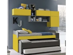 Cameretta in laminato opaco C133 Colombini casa scontata a PREZZI OUTLET