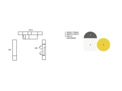 Cameretta in laminato opaco C133 Colombini casa scontata a PREZZI OUTLET