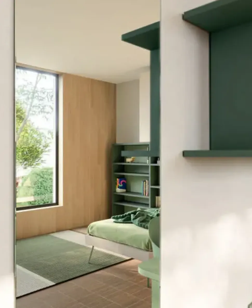 Cameretta in laminato opaco Cameretta ponte 32 Mistral scontata a PREZZI OUTLET