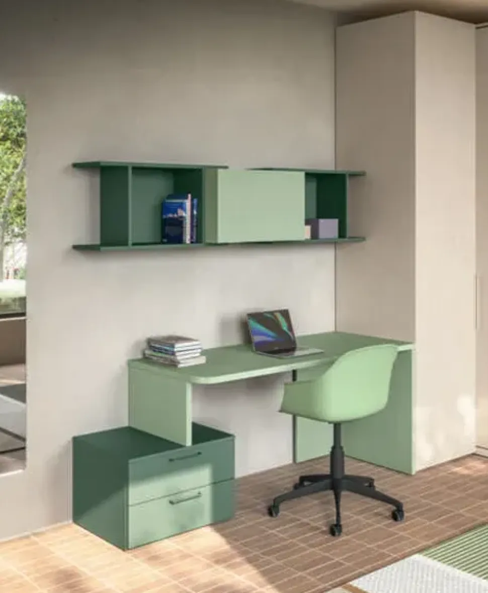 Cameretta in laminato opaco Cameretta ponte 32 Mistral scontata a PREZZI OUTLET