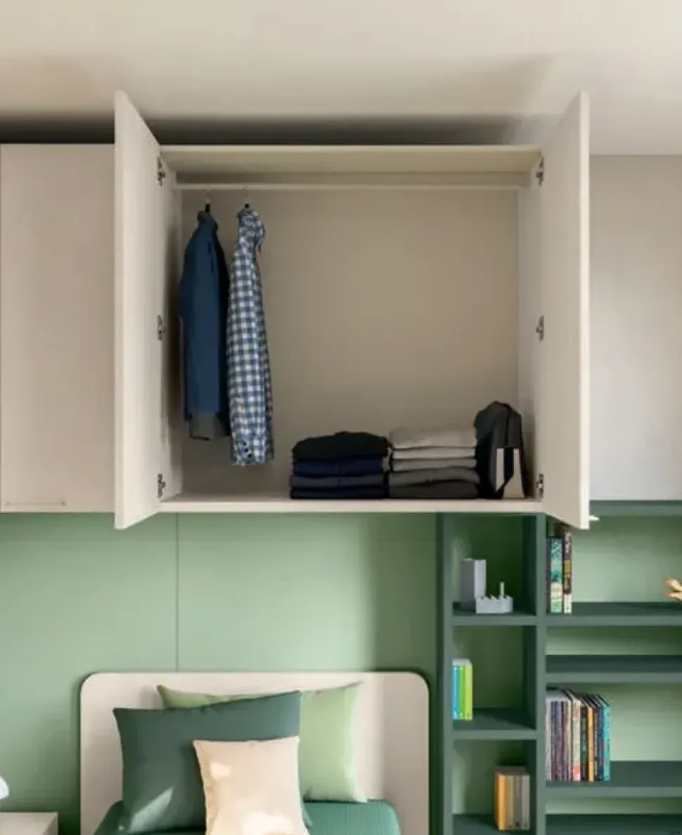 Cameretta in laminato opaco Cameretta ponte 32 Mistral scontata a PREZZI OUTLET