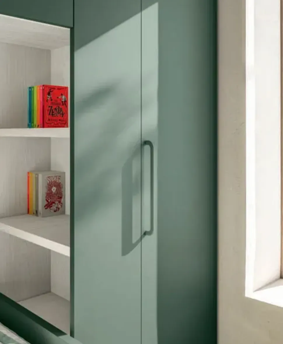 Cameretta in laminato opaco Cameretta ponte 41 Mistral scontata a PREZZI OUTLET