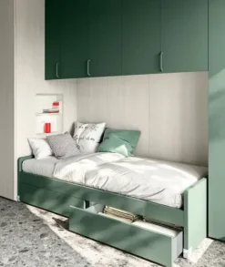 Cameretta in laminato opaco Cameretta ponte 41 Mistral scontata a PREZZI OUTLET