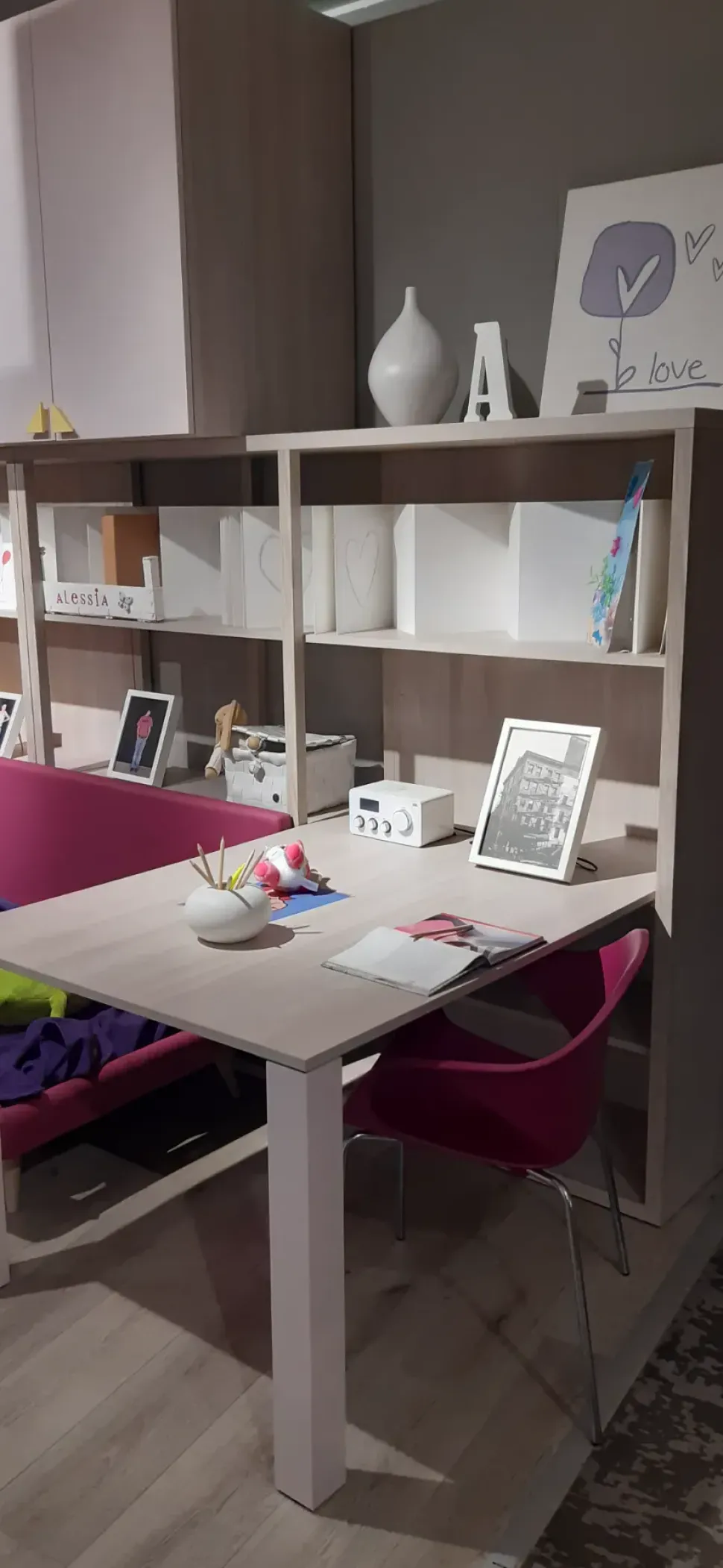 Cameretta in laminato opaco Dielle box 1 Dielle modus scontata a PREZZI OUTLET