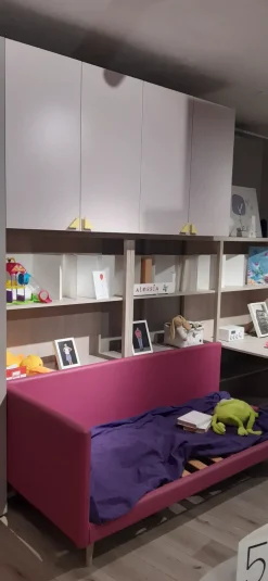 Cameretta in laminato opaco Dielle box 1 Dielle modus scontata a PREZZI OUTLET