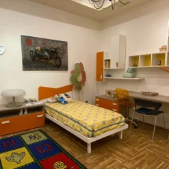 Cameretta in laminato opaco Spring Zg mobili scontata a PREZZI OUTLET