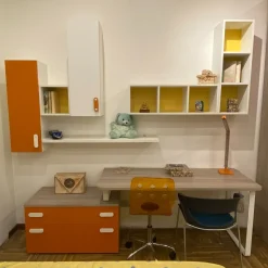 Cameretta in laminato opaco Spring Zg mobili scontata a PREZZI OUTLET