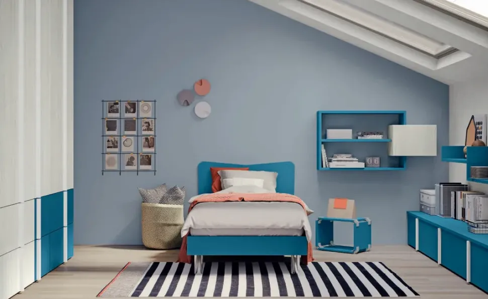 Cameretta in laminato opaco C105 Colombini casa scontata a PREZZI OUTLET