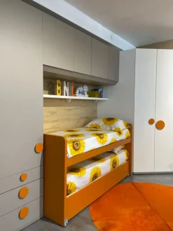 Cameretta in laminato opaco Cameretta doimo  Doimo cityline scontata a PREZZI OUTLET