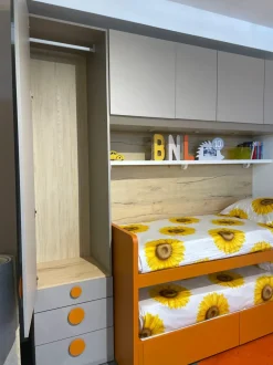 Cameretta in laminato opaco Cameretta doimo  Doimo cityline scontata a PREZZI OUTLET