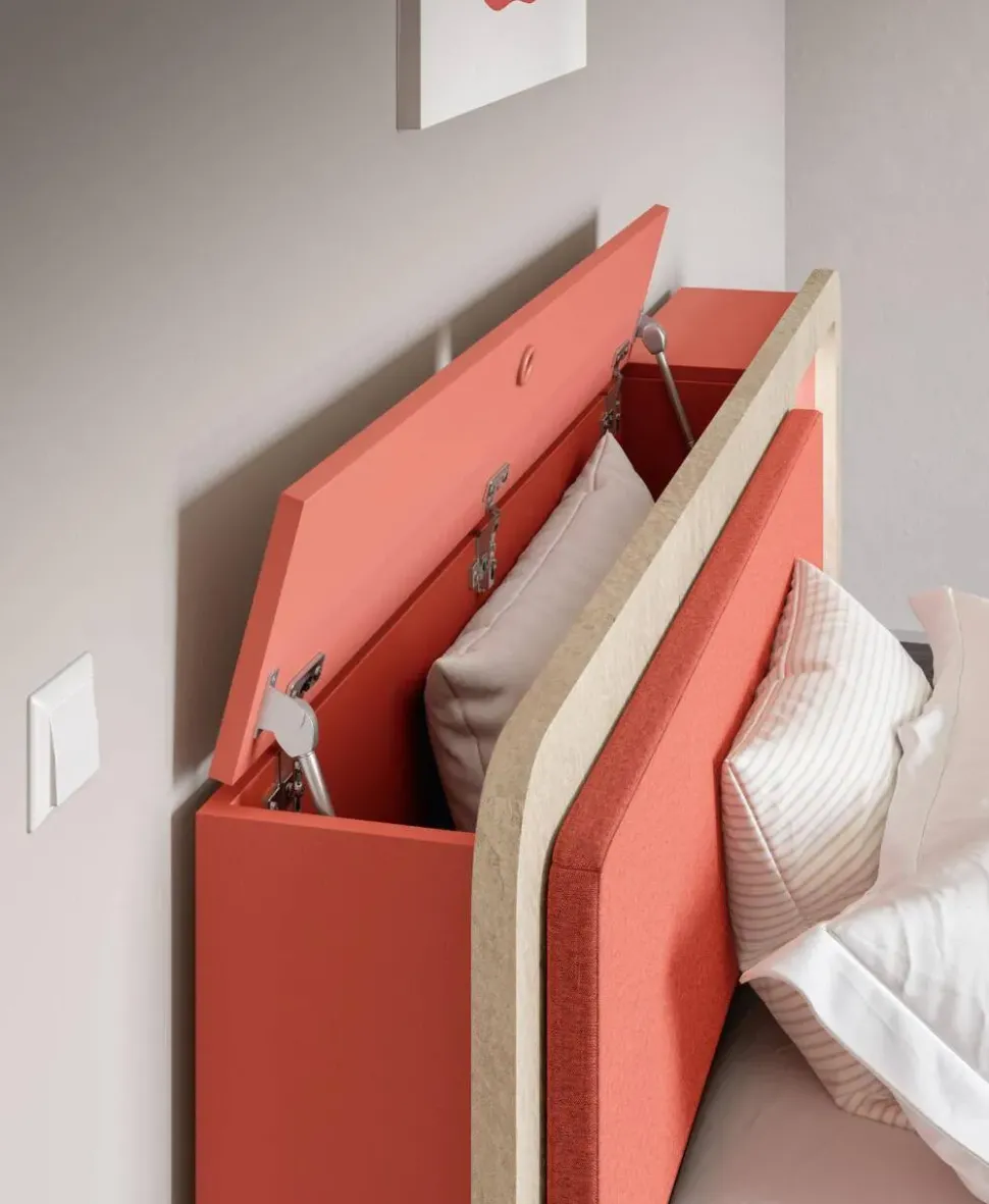 Cameretta in laminato opaco Cameretta letto a terra 02 Mistral scontata a PREZZI OUTLET