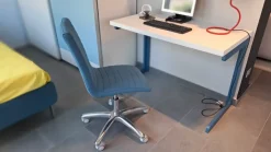 Cameretta in laminato opaco Cameretta moretti blu Moretti compact scontata a PREZZI OUTLET