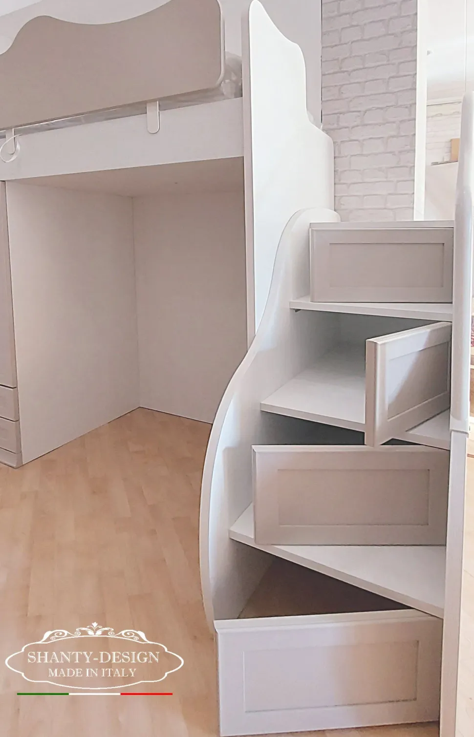 Cameretta in legno Cameretta bambini roma Colombini casa scontata a PREZZI OUTLET