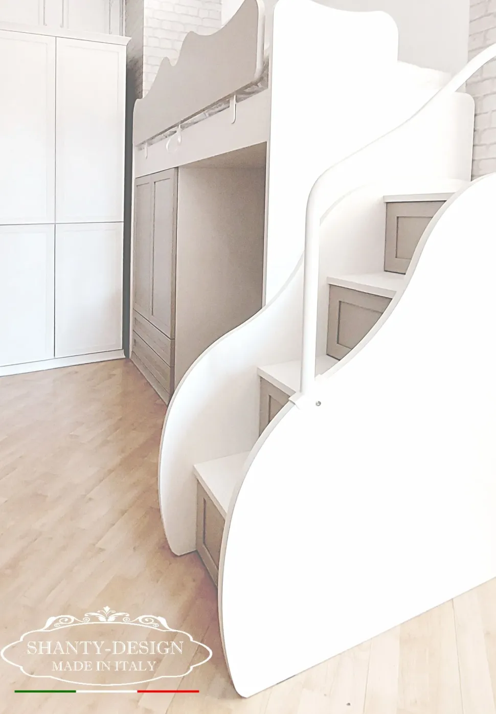 Cameretta in legno Cameretta bambini roma Colombini casa scontata a PREZZI OUTLET