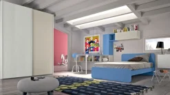 Cameretta in legno Composizione 9 San martino mobili scontata a PREZZI OUTLET