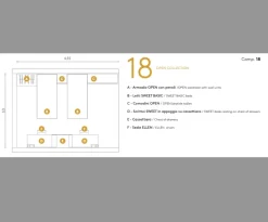 Cameretta in legno Open 18 Collezione esclusiva scontata a PREZZI OUTLET