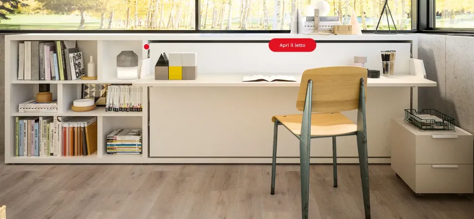 Cameretta Kali board Clei con letti a scomparsa scontata