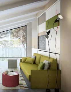 Cameretta Kali ponte Clei con letto a ponte a prezzo Outlet