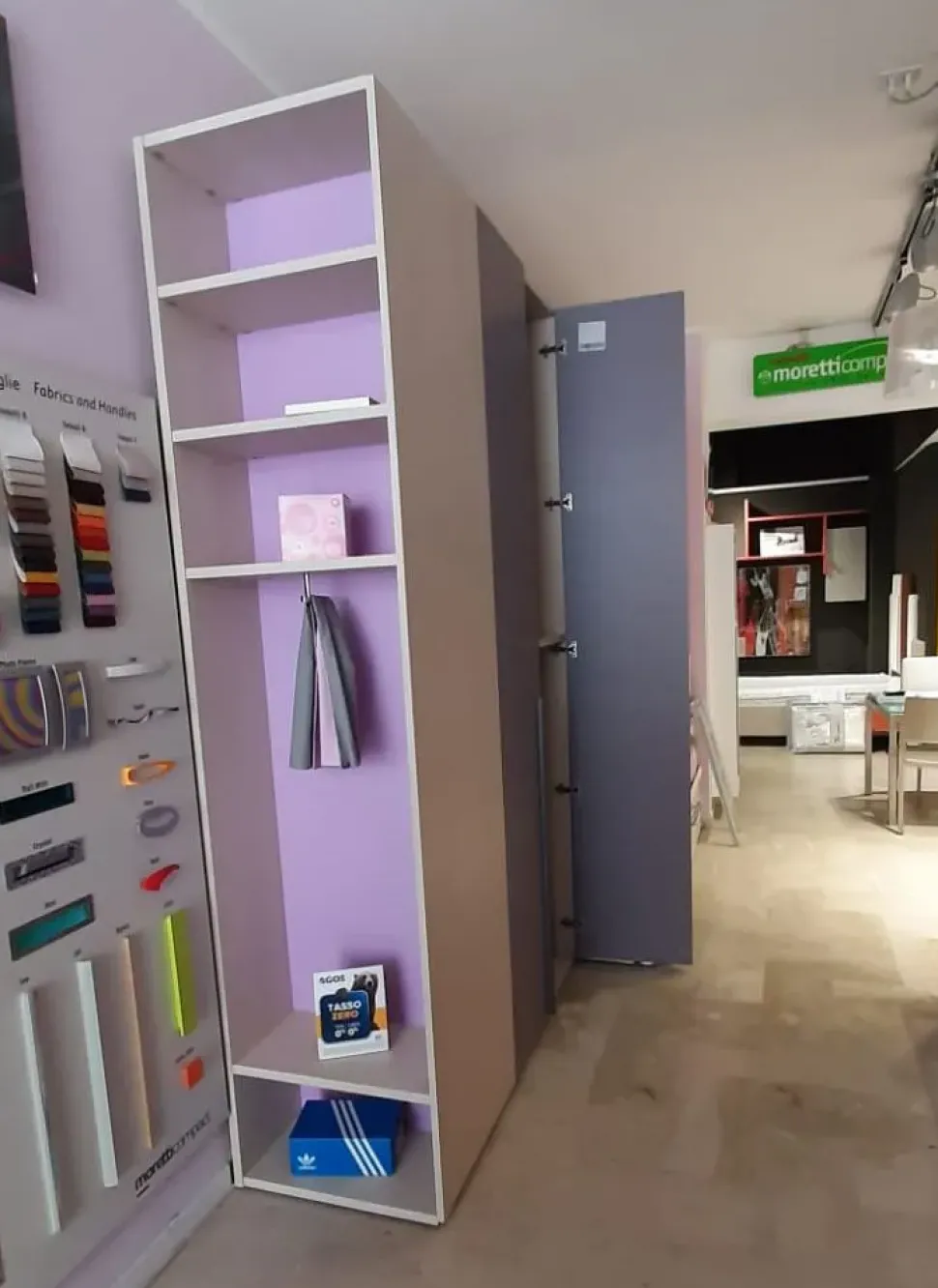 Cameretta Kids 1 Moretti compact camerette letti a terra in offerta