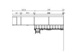 Cameretta Kids 1 Moretti compact camerette letti a terra in offerta