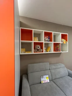 Cameretta Libreria Moretti compact camerette SCONTATA